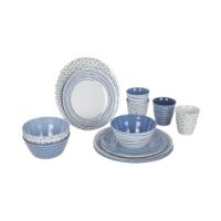 bo-camp Servies Mix&Match 16 dlg melamin 6181382