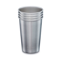 klean-kanteen Drinkbeker 473ml/16oz - 4pack brushed stainless 1000428