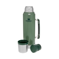 stanley The Legendary Classic Bottle 1.0L / 1.1QT Hammertone Green 10-08266-001