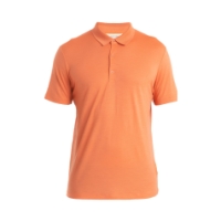 Icebreaker M Mer 150 Tech Lite III SS Polo Ember 0A56WKX02