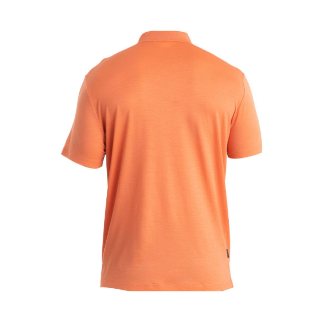 Icebreaker M Mer 150 Tech Lite III SS Polo Ember 0A56WKX02