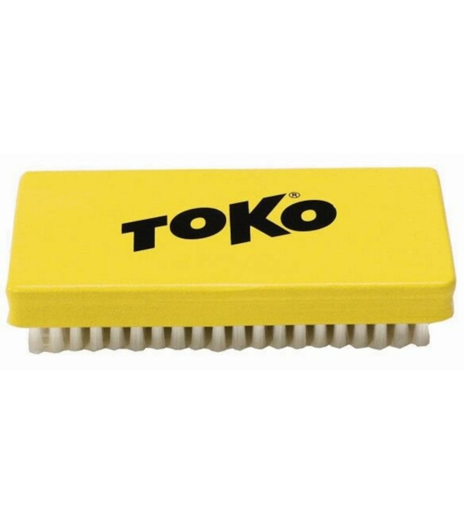 toko toko Base Brush Nylon  TO5545245  toko wintersport accessoires TO5545245 ecru bij Leerentveldvrijetijd.nl