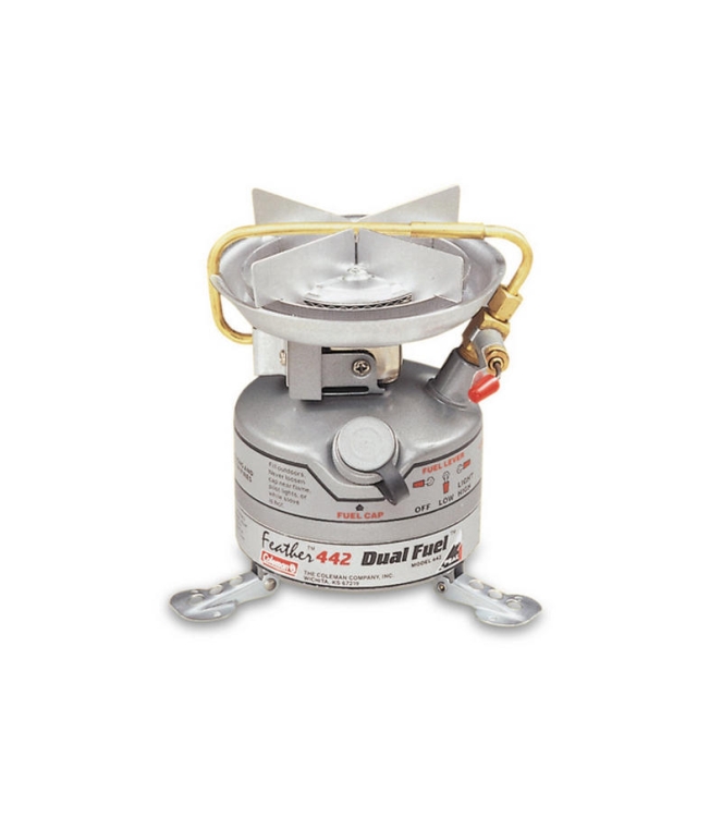 Coleman Coleman Unleaded Feather Stove brander  442700E  Coleman kooktoestellen 442700E ecru bij Leerentveldvrijetijd.nl