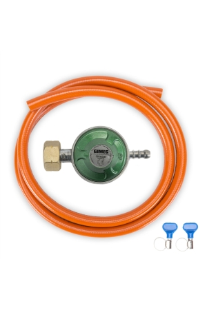 Gimeg Gimeg BBQ set propaanfles 30mbar +1,5m  Gimeg Gimeg BBQ set propaanfles 30mbar +1,5m
