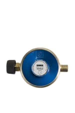 Campingaz Campingaz Drukregelaar 1/4 links 50mbar  Campingaz Campingaz Drukregelaar 1/4 links 50mbar