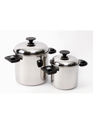 Bo-Camp Bo-Camp Pannenset Elegance Compact 2 RVS