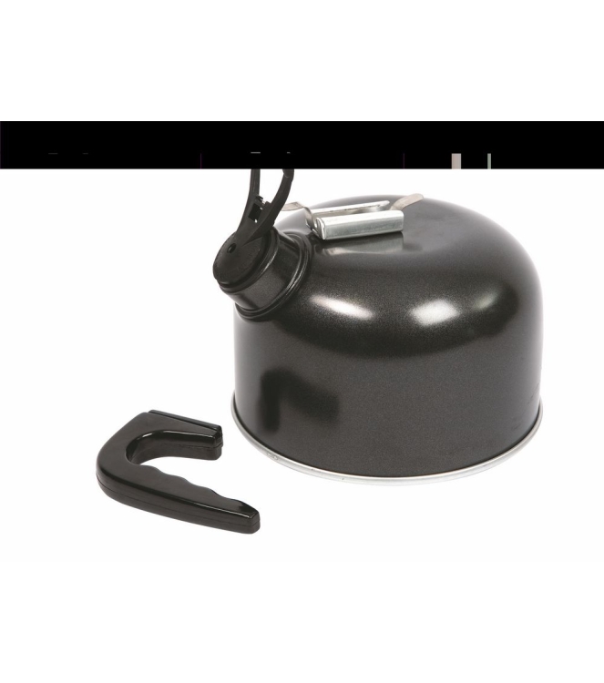 Bo-Camp Bo-Camp Fluitketel Compact alu/gec 1L  2300430  Bo-Camp koken 2300430 ecru bij Leerentveldvrijetijd.nl