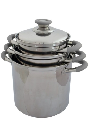 Eurotrail Eurotrail RVS Pannenset Glasgow, 3delig  Eurotrail Eurotrail RVS Pannenset Glasgow, 3delig