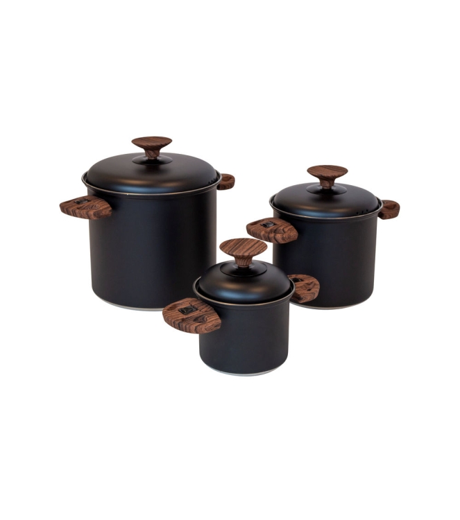 Bo-Camp Bo-Camp Kookset Hading Compact 3  2100978  Bo-Camp koken 2100978 ecru bij Leerentveldvrijetijd.nl