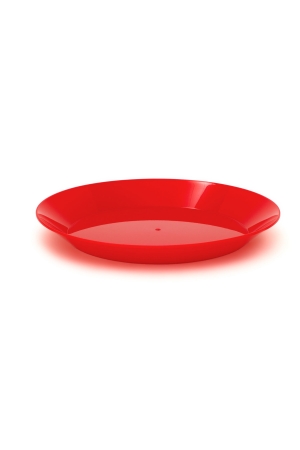 GSI Outdoors GSI Outdoors Cascadian Plate Red  GSI Outdoors GSI Outdoors Cascadian Plate Red