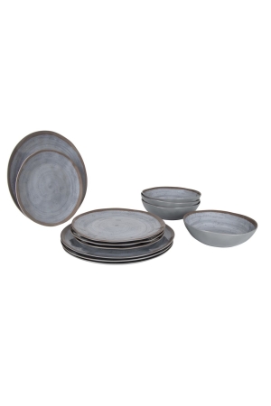 Bo-Camp Bo-Camp Servies Halo 12dlg melam gri/ter  Bo-Camp Bo-Camp Servies Halo 12dlg melam gri/ter