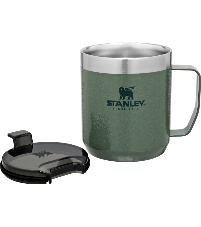 Stanley Stanley The Everyday Camp Mug .35L / 12oz hammertone green 10-09366-005 Hammertone Green Stanley koken 10-09366-005 blauw bij Leerentveldvrijetijd.nl
