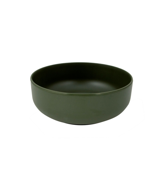 Bo-Camp Bo-Camp Servies Patom m. groen 16dlg  6181452  Bo-Camp koken 6181452 ecru bij Leerentveldvrijetijd.nl