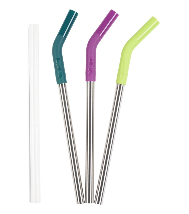 Klean Kanteen Klean Kanteen Rietjes RVS 3 Pack - 10mm multi color/brushed stainless 1006164 multi color/brushed stainless Klean Kanteen koken 1006164 bij Leerentveldvrijetijd.nl