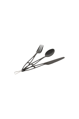 Bo-Trail Bo-Trail Outdoorbestek in etui 3-dlg rvs 