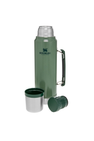 Stanley Stanley The Legendary Classic Bottle 1.0L / 1.1QT Hammertone Green Stanley Stanley The Legendary Classic Bottle 1.0L / 1.1QT Hammertone Green