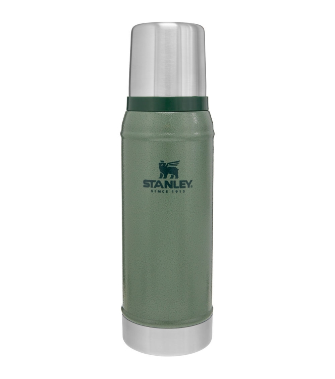 Stanley Stanley The Legendary Classic Bottle .75L / 25oz hammertone green 10-01612-027 Hammertone Green Stanley koken 10-01612-027 blauw bij Leerentveldvrijetijd.nl