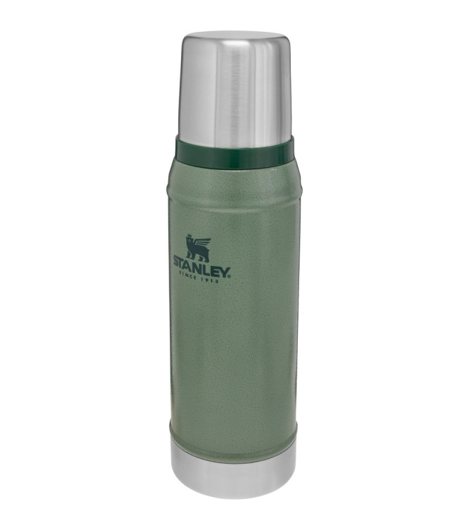 Stanley Stanley The Legendary Classic Bottle .75L / 25oz hammertone green 10-01612-027 Hammertone Green Stanley koken 10-01612-027 blauw bij Leerentveldvrijetijd.nl