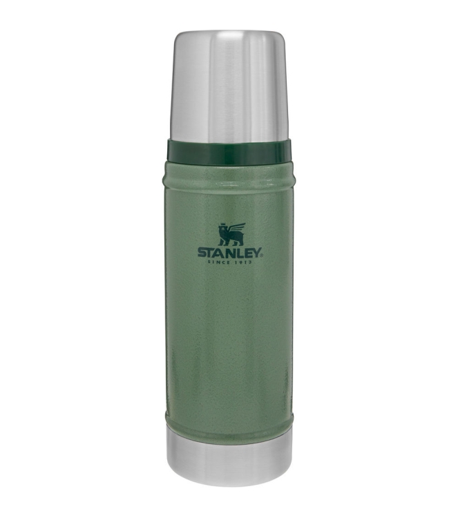 Stanley Stanley The Legendary Classic Bottle .47L / 16oz hammertone green 10-01228-072 Hammertone Green Stanley koken 10-01228-072 blauw bij Leerentveldvrijetijd.nl