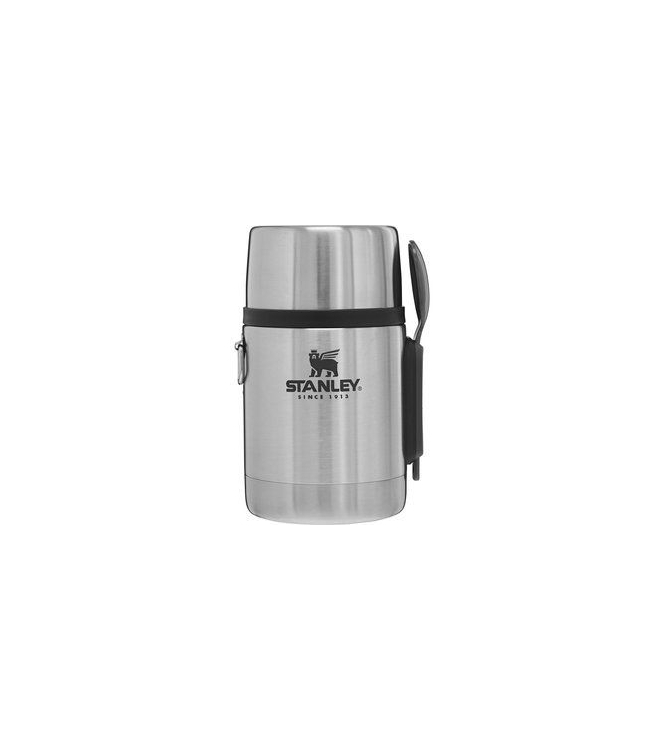 Stanley Stanley The Stainless Steel All-In-One Food Jar .53L / 18o stainless steel 10-01287-032 Stainless Steel Stanley koken 10-01287-032 lichtblauw bij Leerentveldvrijetijd.nl