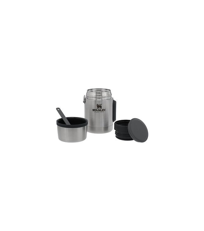 Stanley Stanley The Stainless Steel All-In-One Food Jar .53L / 18o stainless steel 10-01287-032 Stainless Steel Stanley koken 10-01287-032 lichtblauw bij Leerentveldvrijetijd.nl