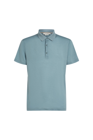 Icebreaker Icebreaker M Mer 150 Tech Lite III SS Polo 0A51_Blue Ash Icebreaker Icebreaker M Mer 150 Tech Lite III SS Polo 0A51_Blue Ash