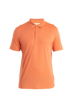 Icebreaker Icebreaker M Mer 150 Tech Lite III SS Polo Ember Icebreaker Icebreaker M Mer 150 Tech Lite III SS Polo Ember