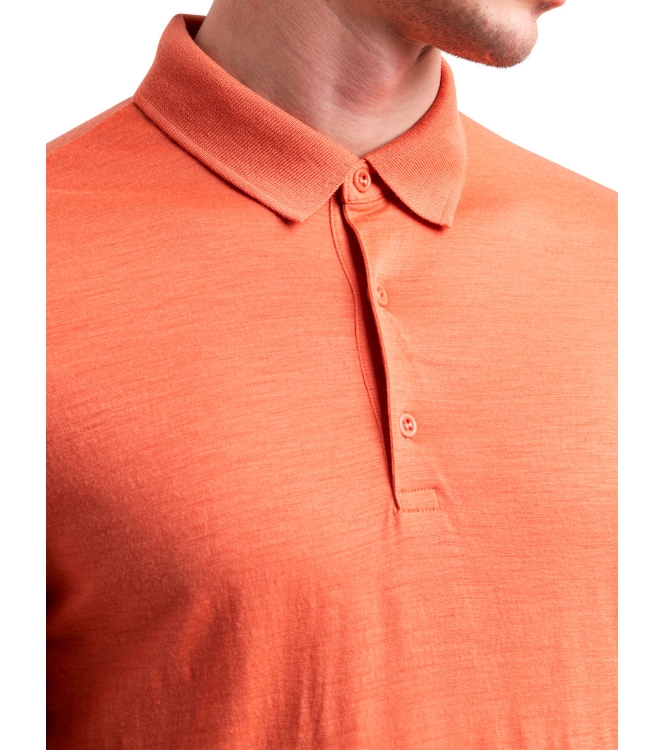 Icebreaker Icebreaker M Mer 150 Tech Lite III SS Polo ember 0A56WKX02 Ember Icebreaker fleeces en truien 0A56WKX02 beige bij Leerentveldvrijetijd.nl