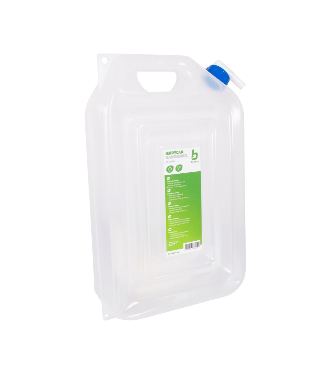 Bo-Camp Bo-Camp Jerrycan Harmonica 16L m. Kraan 6603114 Bo-Camp koken 6603114 ecru bij Leerentveldvrijetijd.nl