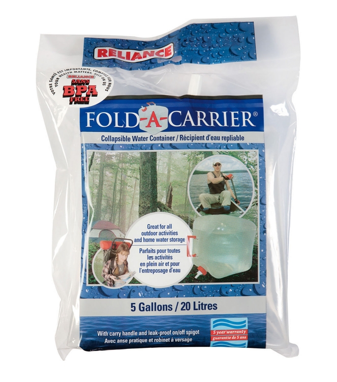 Reliance Reliance Opvouwbare Jerrycan 20 liter  6603450  Reliance koken 6603450 ecru bij Leerentveldvrijetijd.nl