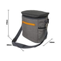 bo-camp Koeltas 20 liter grijs 6702915