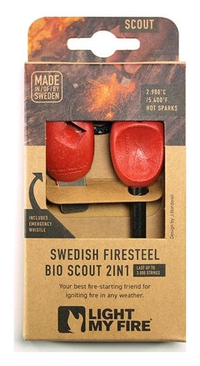 light-my-fire Firesteel Bio Scout rocky red LMF BFSS-RR