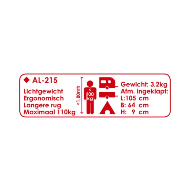 Crespo Stoel AL-215/41 41 DONKER BLAUW 1148044