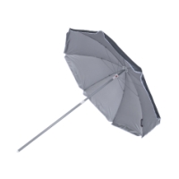 bo-camp Parasol Nylon Diameter 160cm grijs 7267266