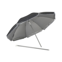 bo-camp Parasol Nylon Diameter 160cm grijs 7267266