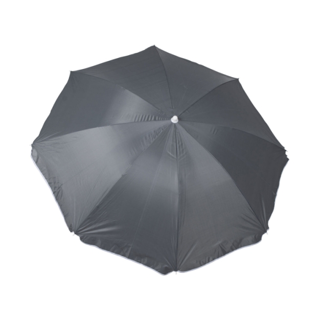 bo-camp Parasol Nylon Diameter 160cm grijs 7267266