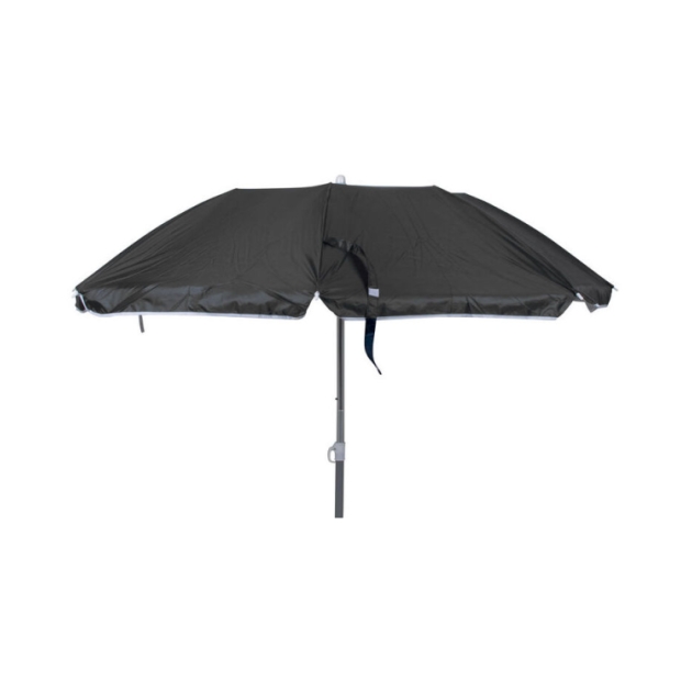 bo-camp Parasol compact 3-dlg 160cm Grey 7267270