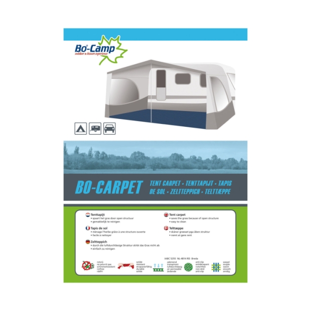bo-camp Tenttapijt 2,5 x 6,0 meter Blauw 4218060