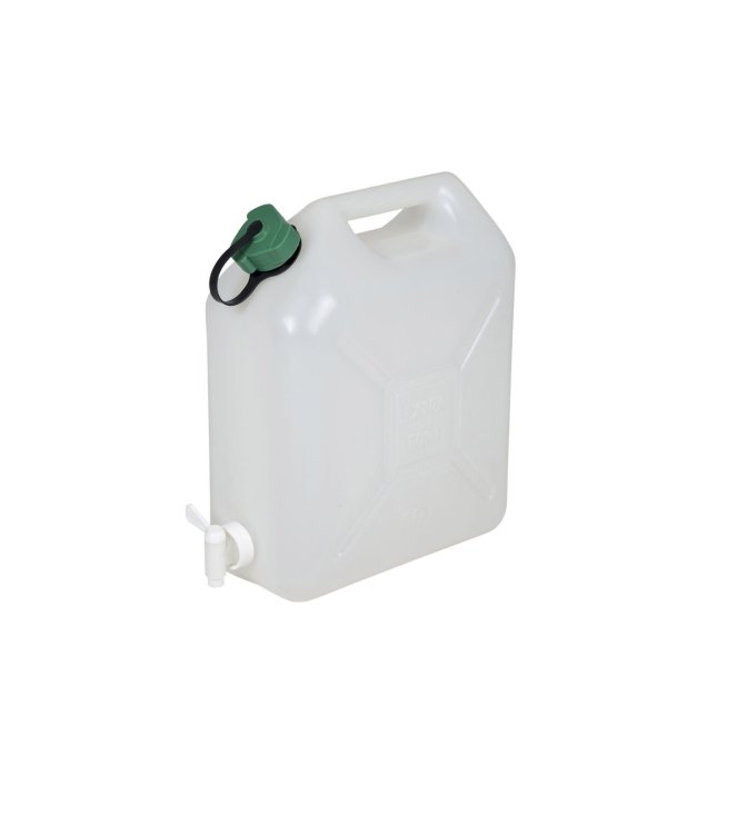 Eda Eda Jerrycan 10 liter met kraan 6603650 Eda koken 6603650 ecru bij Leerentveldvrijetijd.nl