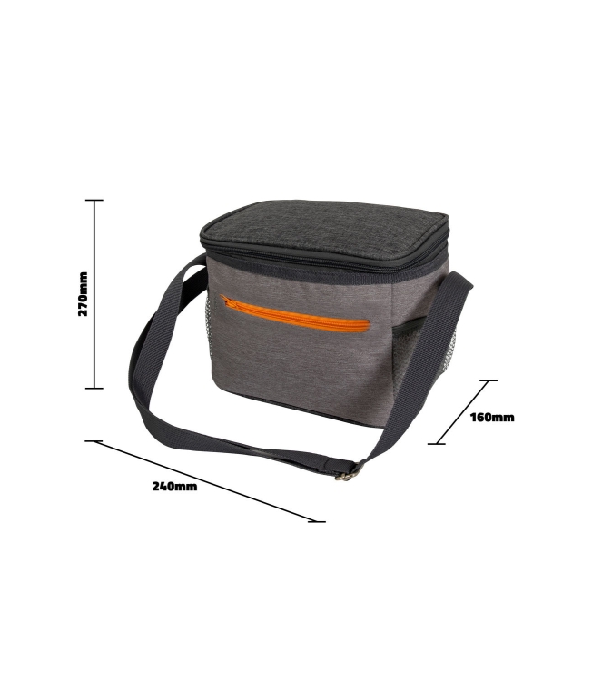 Bo-Camp Bo-Camp Koeltas 10 liter grijs  6702910  Bo-Camp koken 6702910 ecru bij Leerentveldvrijetijd.nl