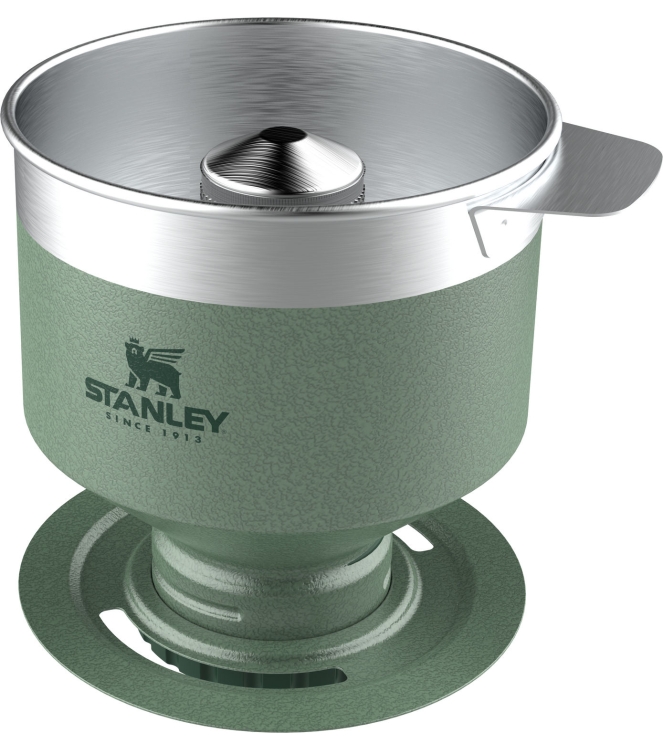 Stanley Stanley The Perfect-Brew Pour Over .59L / 20oz hammertone green 100000108340 Hammertone Green Stanley koken 100000108340 blauw bij Leerentveldvrijetijd.nl