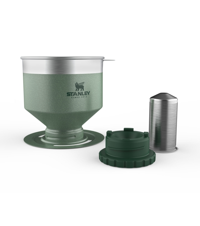 Stanley Stanley The Perfect-Brew Pour Over .59L / 20oz hammertone green 100000108340 Hammertone Green Stanley koken 100000108340 blauw bij Leerentveldvrijetijd.nl