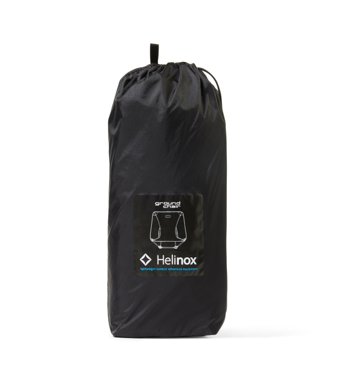 helinox helinox Ground Chair black 10501R1 Black helinox meubilair 10501R1 licht grijs bij Leerentveldvrijetijd.nl