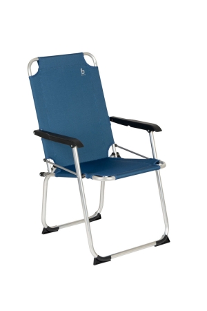 Bo-Camp Bo-Camp Stoel Copa Rio hoog aluminium Blauw Bo-Camp Bo-Camp Stoel Copa Rio hoog aluminium Blauw