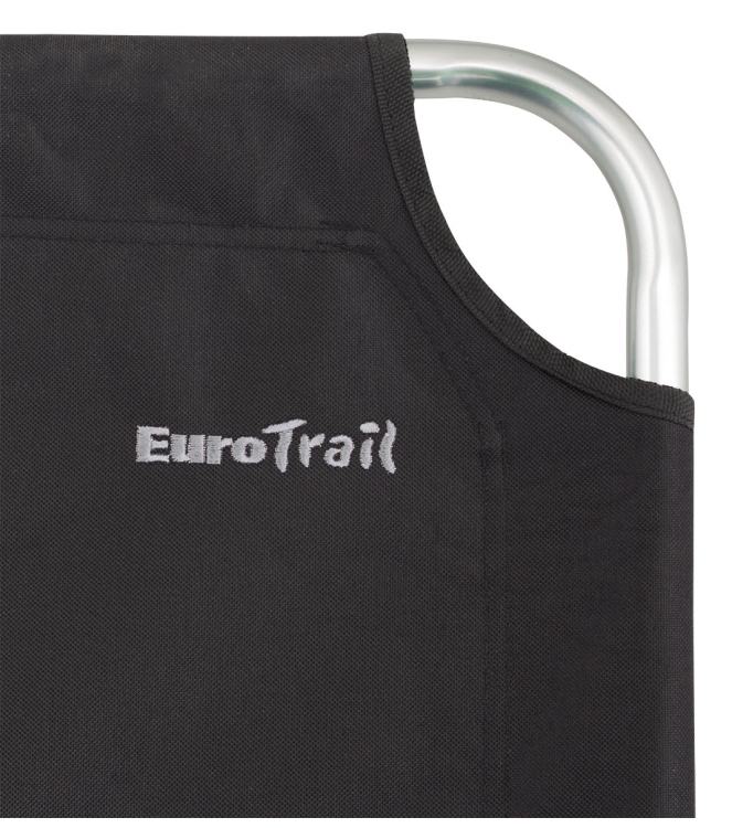 Eurotrail Eurotrail Campingstoel Moita black ETCF0842 black Eurotrail meubilair ETCF0842 licht grijs bij Leerentveldvrijetijd.nl