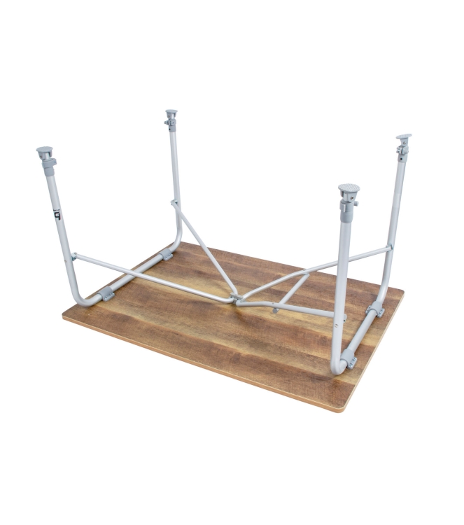 Bo-Camp Bo-Camp Tafel Feather 110x70 cm  1404464  Bo-Camp meubilair 1404464 ecru bij Leerentveldvrijetijd.nl