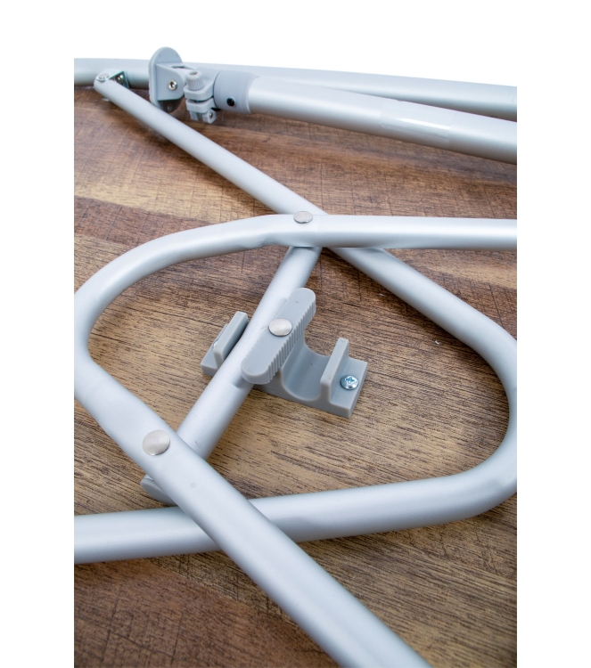 Bo-Camp Bo-Camp Tafel Feather 110x70 cm  1404464  Bo-Camp meubilair 1404464 ecru bij Leerentveldvrijetijd.nl