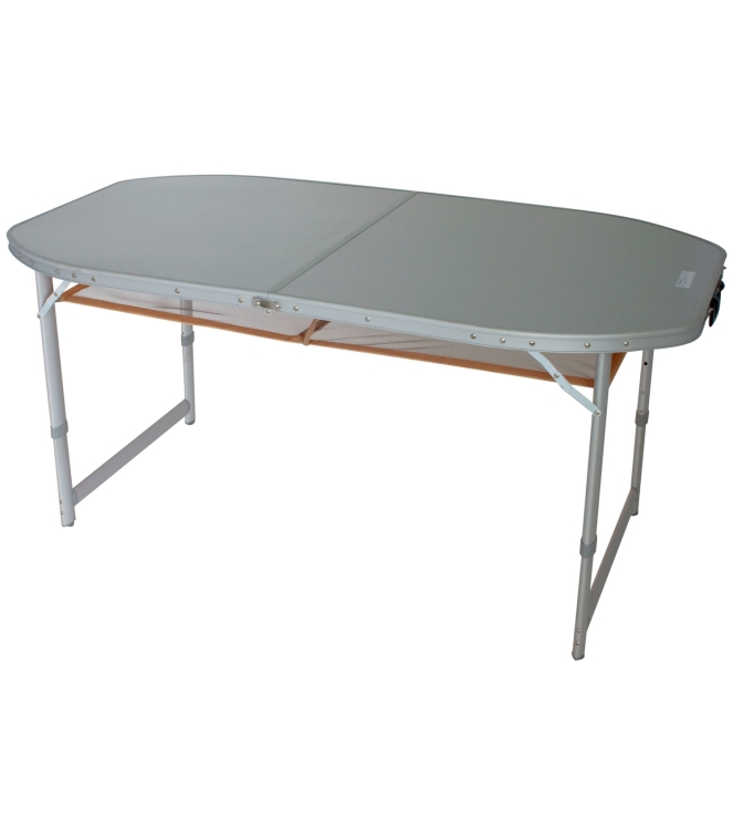 Eurotrail Eurotrail Campingtafel Crouzet 150*80 WP ETCF0386 Eurotrail meubilair ETCF0386 lichtblauw bij Leerentveldvrijetijd.nl