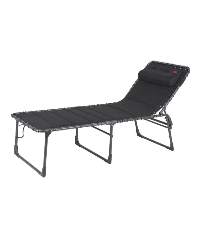 Crespo Crespo Vouwbed AP-364/80 XL Air-Deluxe zwart 1148236 Zwart Crespo meubilair 1148236 licht grijs bij Leerentveldvrijetijd.nl