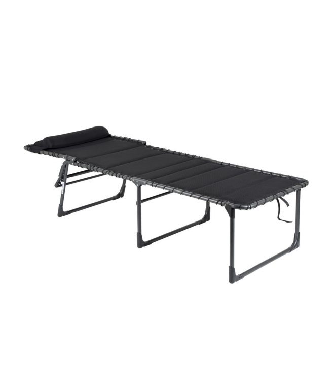 Crespo Crespo Vouwbed AP-364/80 XL Air-Deluxe zwart 1148236 Zwart Crespo meubilair 1148236 licht grijs bij Leerentveldvrijetijd.nl